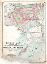 Zoning Map 1927, Bronx Borough 1927 Vol 5 Revised 1954